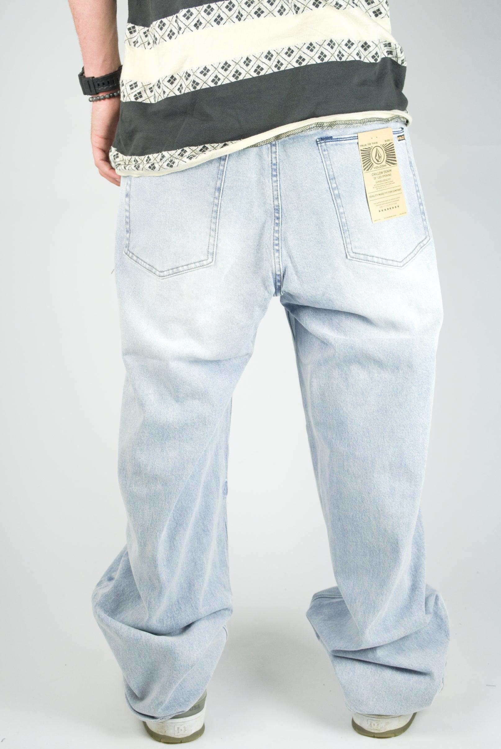 Volcom - chillows baggy denim - desert dirt indigo blue