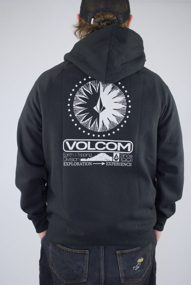 Xl volcom – “out there” pull over hoodie black last one only black volcom hoodie