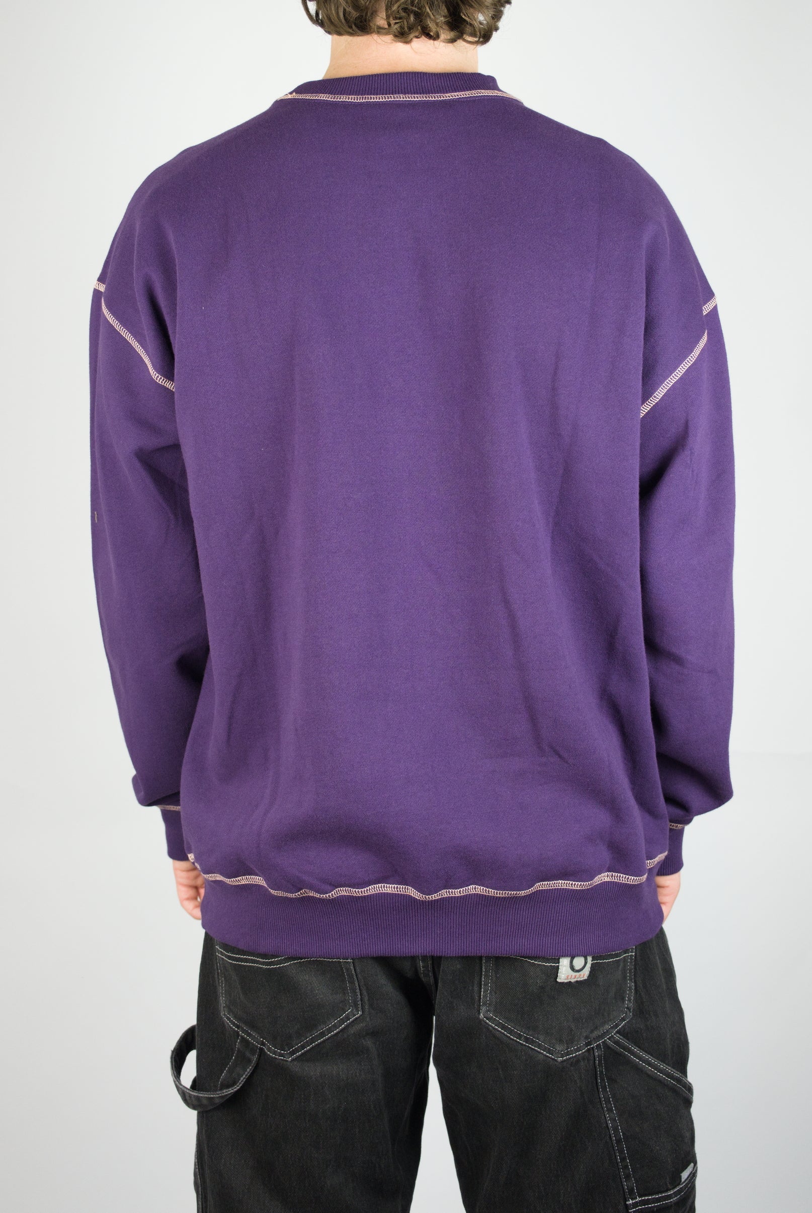 Xl volcom - podcol sweatshirt - grape royal only