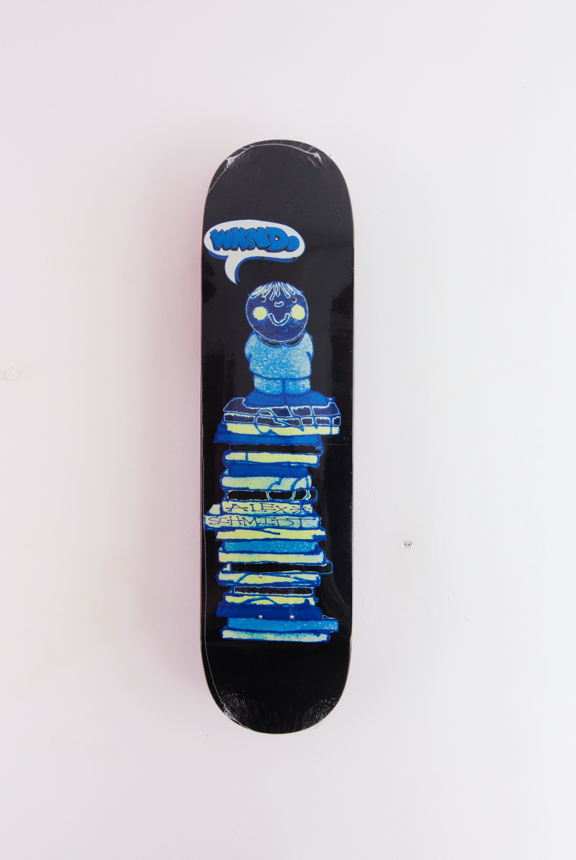 Wknd ’a for al’ alex schmidt pro skateboard deck 8.00 x 31.75