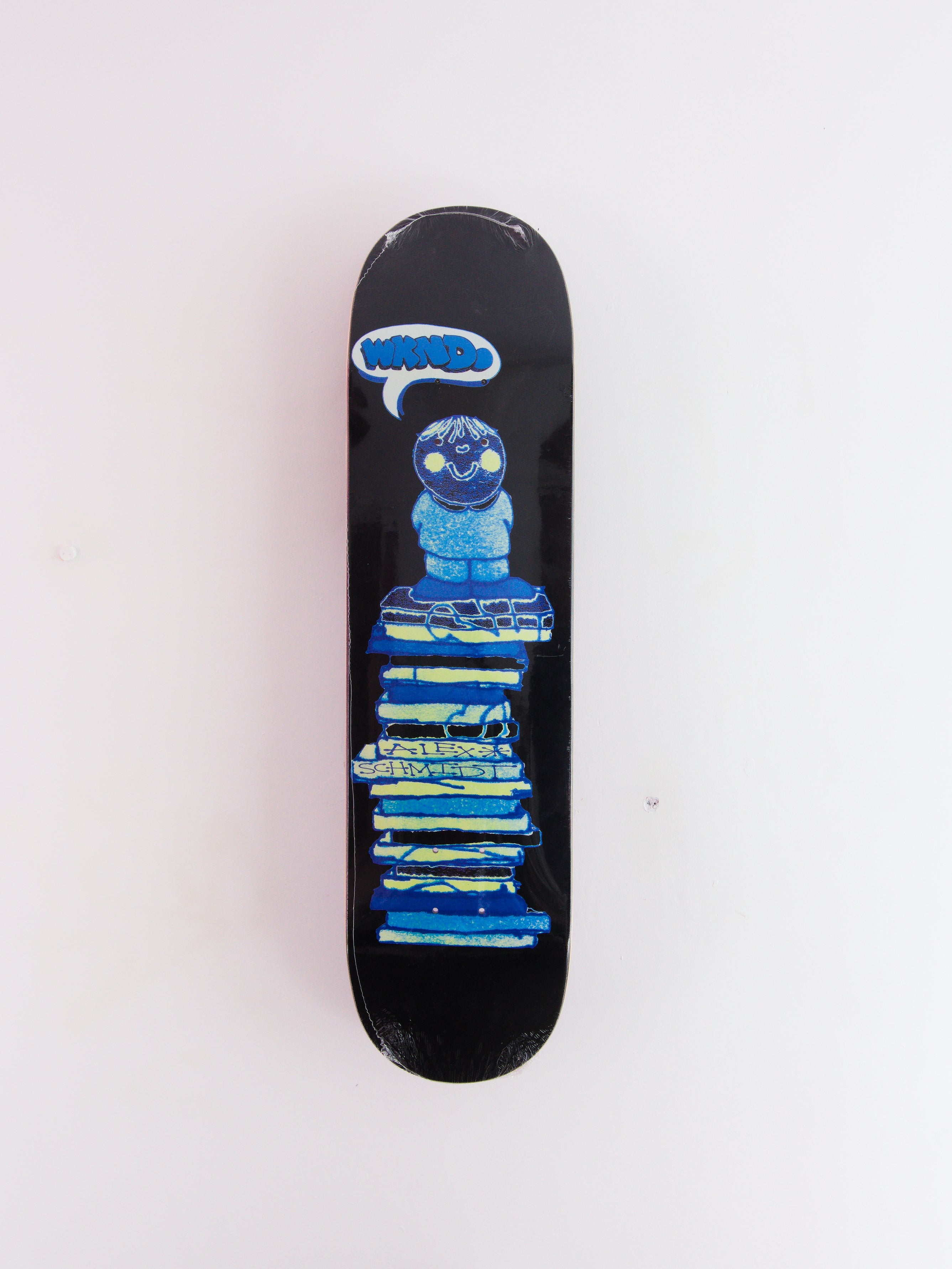 Wknd ’a for al’ alex schmidt pro skateboard deck 8.00 x 31.75