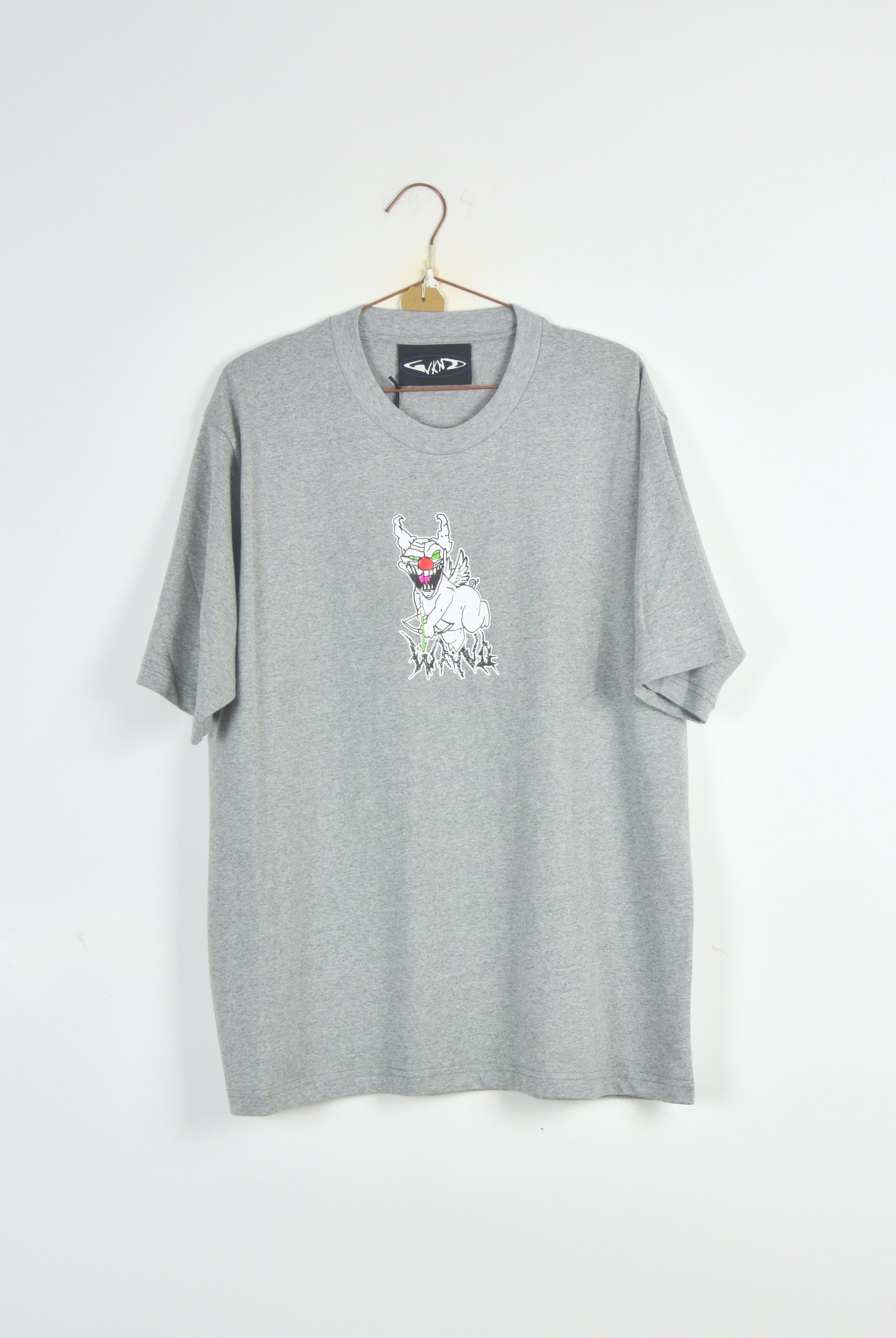 Xl wknd - cupig tee shirt - heather grey grey t-shirt white