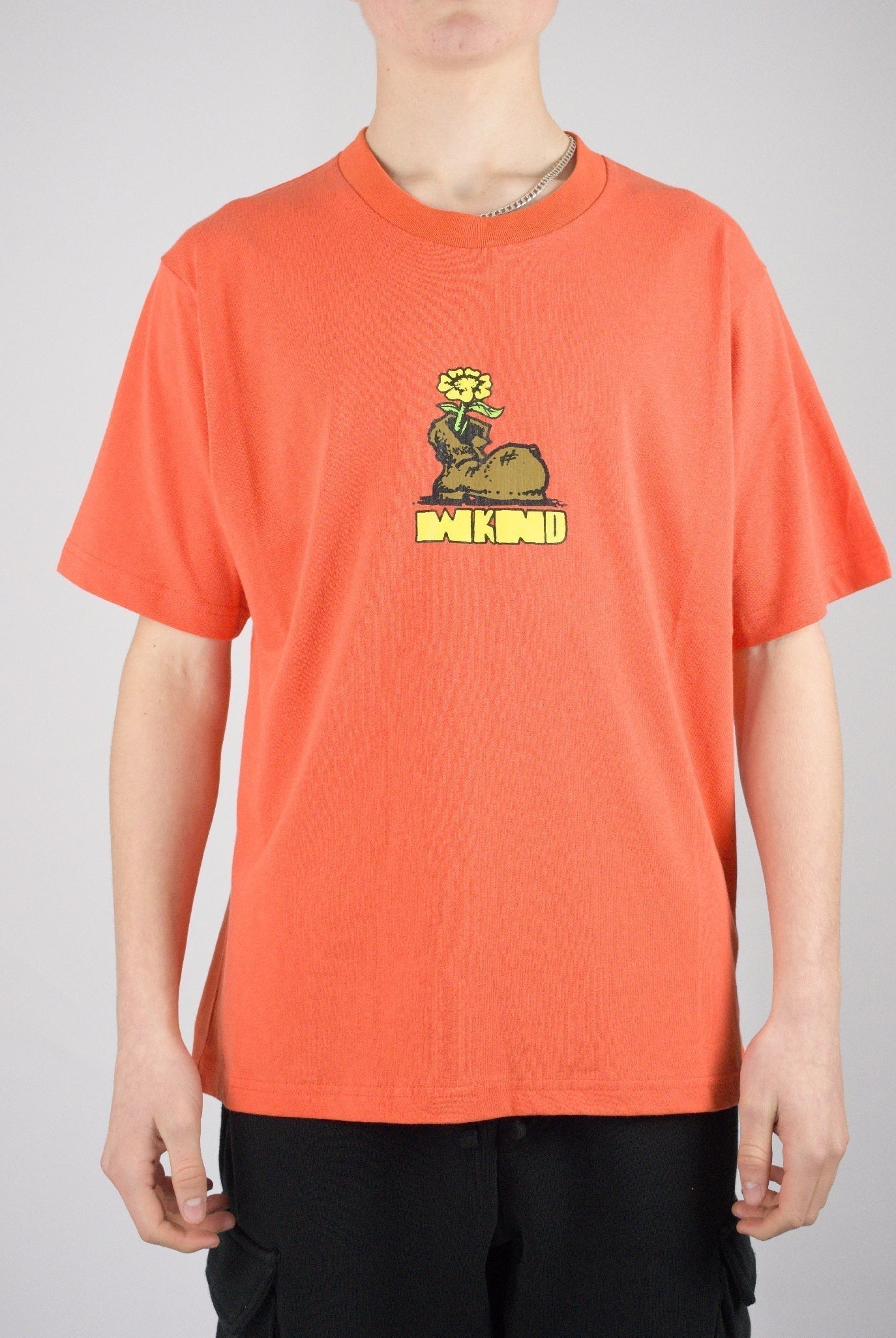 Xl wknd - das boot tee shirt – soft orange size only