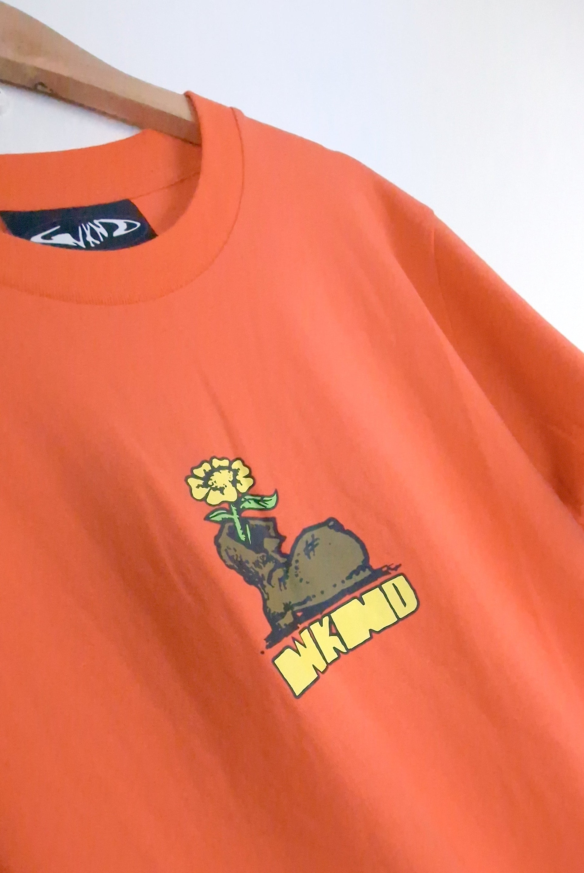 Wknd - das boot tee shirt – soft orange orange t-shirt cartoon