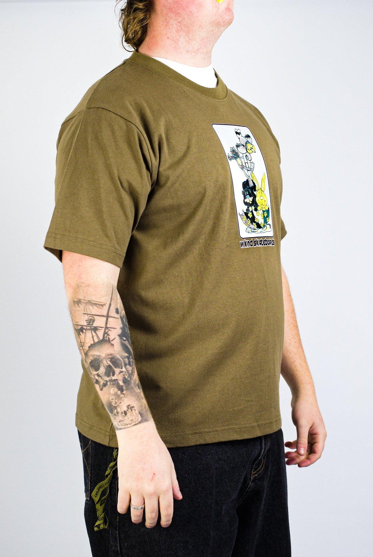 Wknd - fairweather tee - faded green