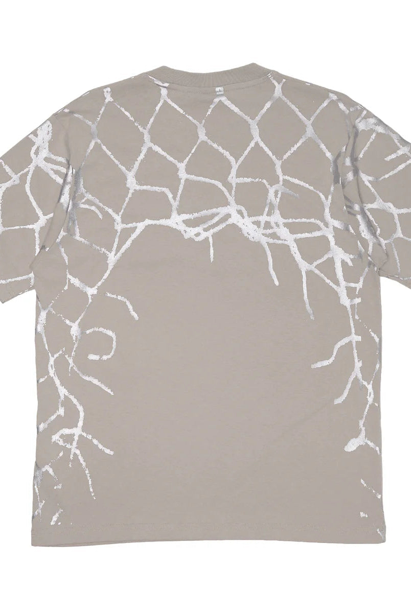Wknd - fishbone emblem tee - mist