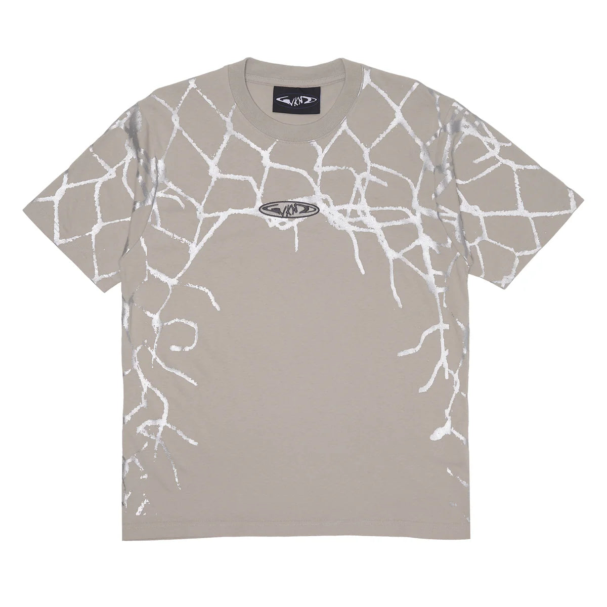 Wknd - fishbone emblem tee - mist
