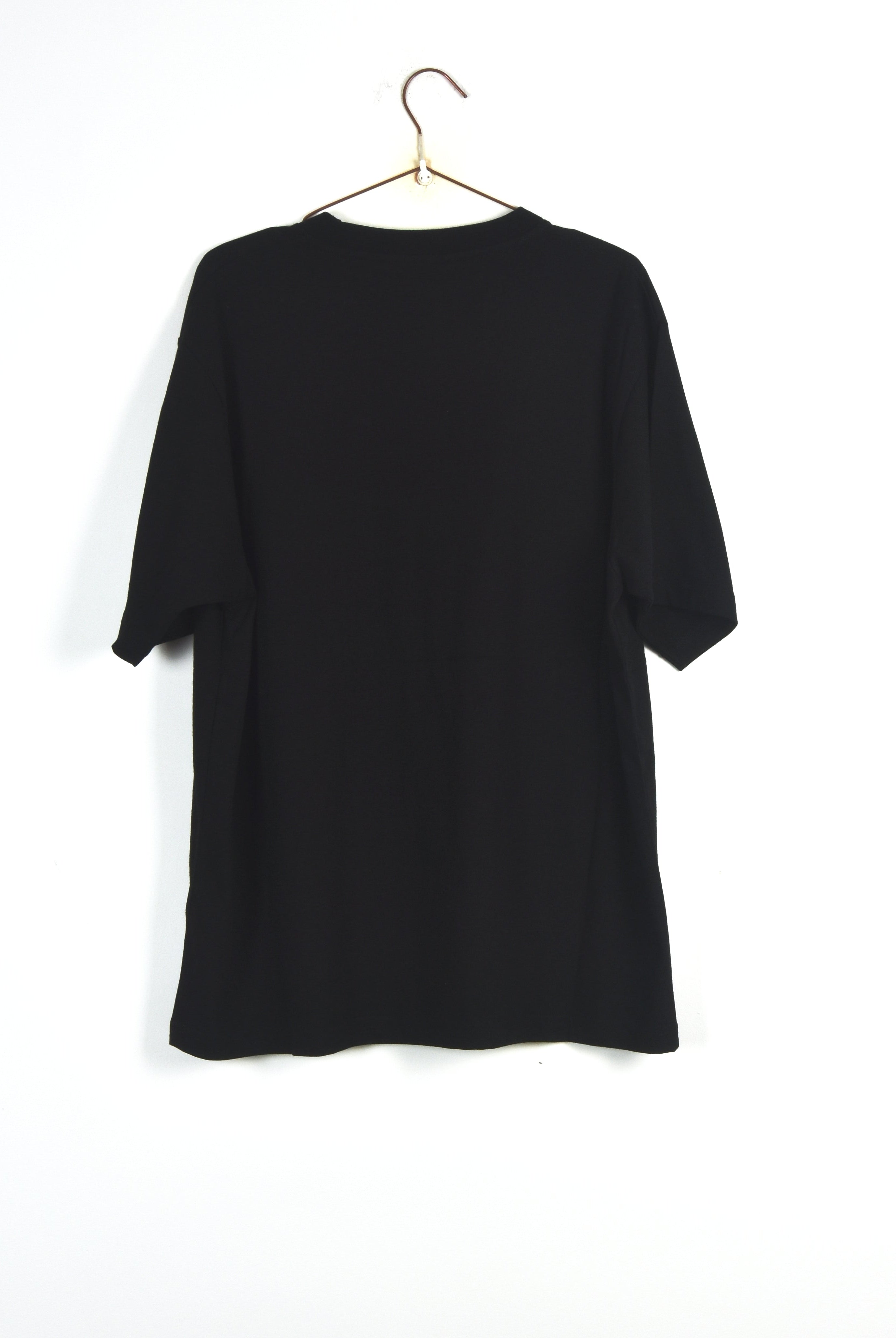 Xl wknd - fishbone emblem tee shirt - black - xl last plain black t-shirt