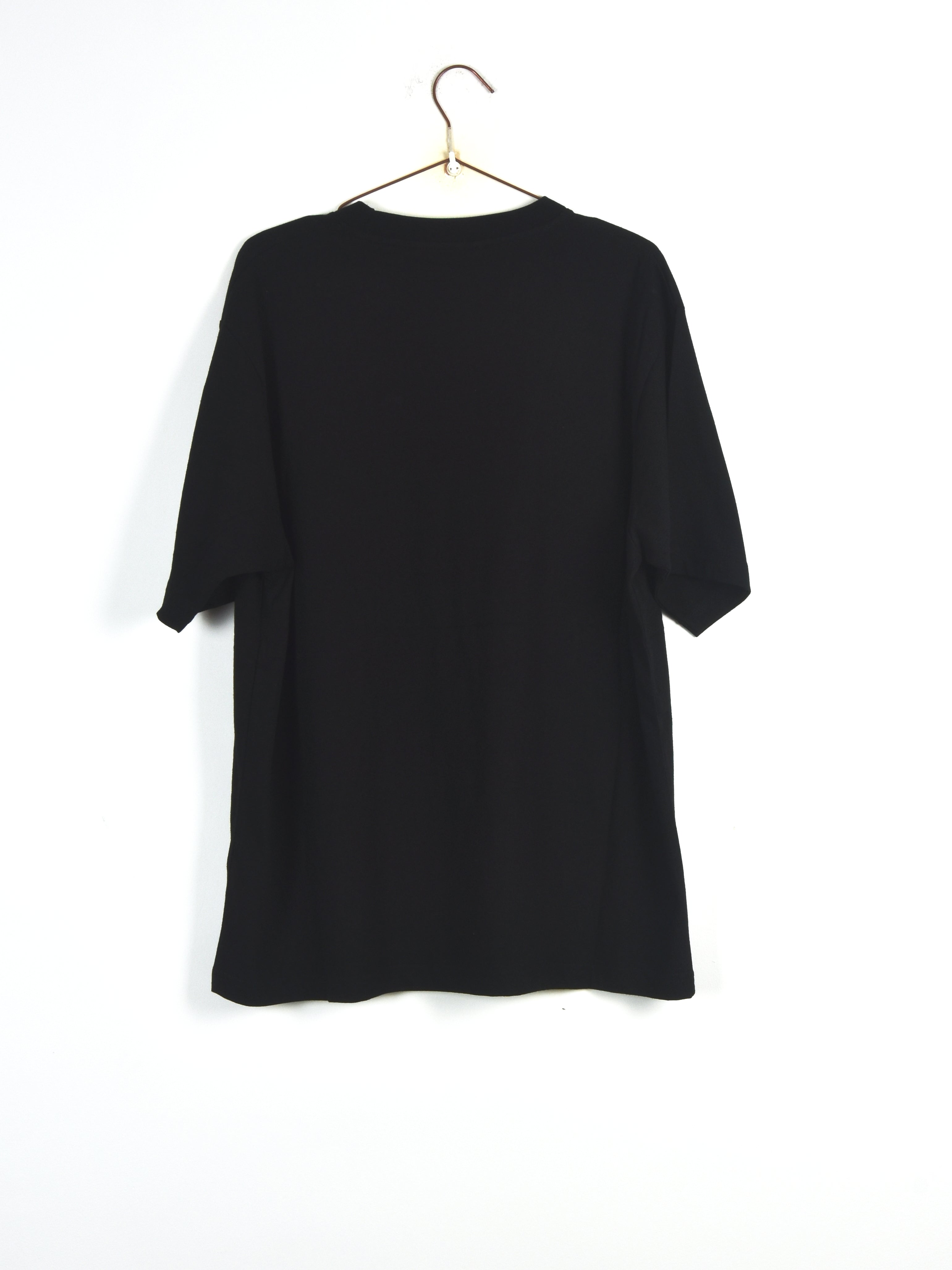 Xl wknd - fishbone emblem tee shirt - black - xl last plain black t-shirt