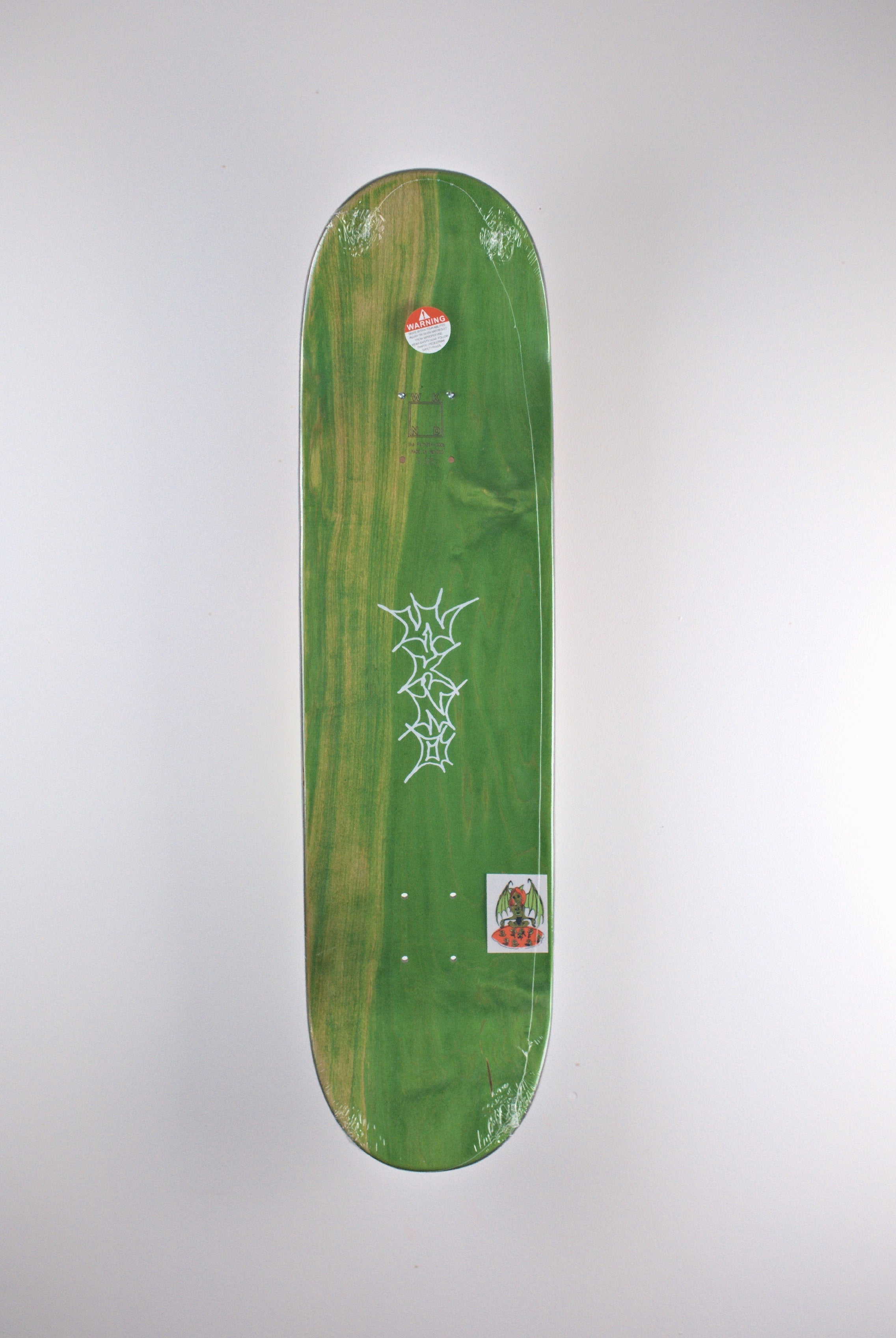 Wknd – gotham berg” sarah meurle pro model skateboard deck 8.375’’ ww shape green skateboard deck