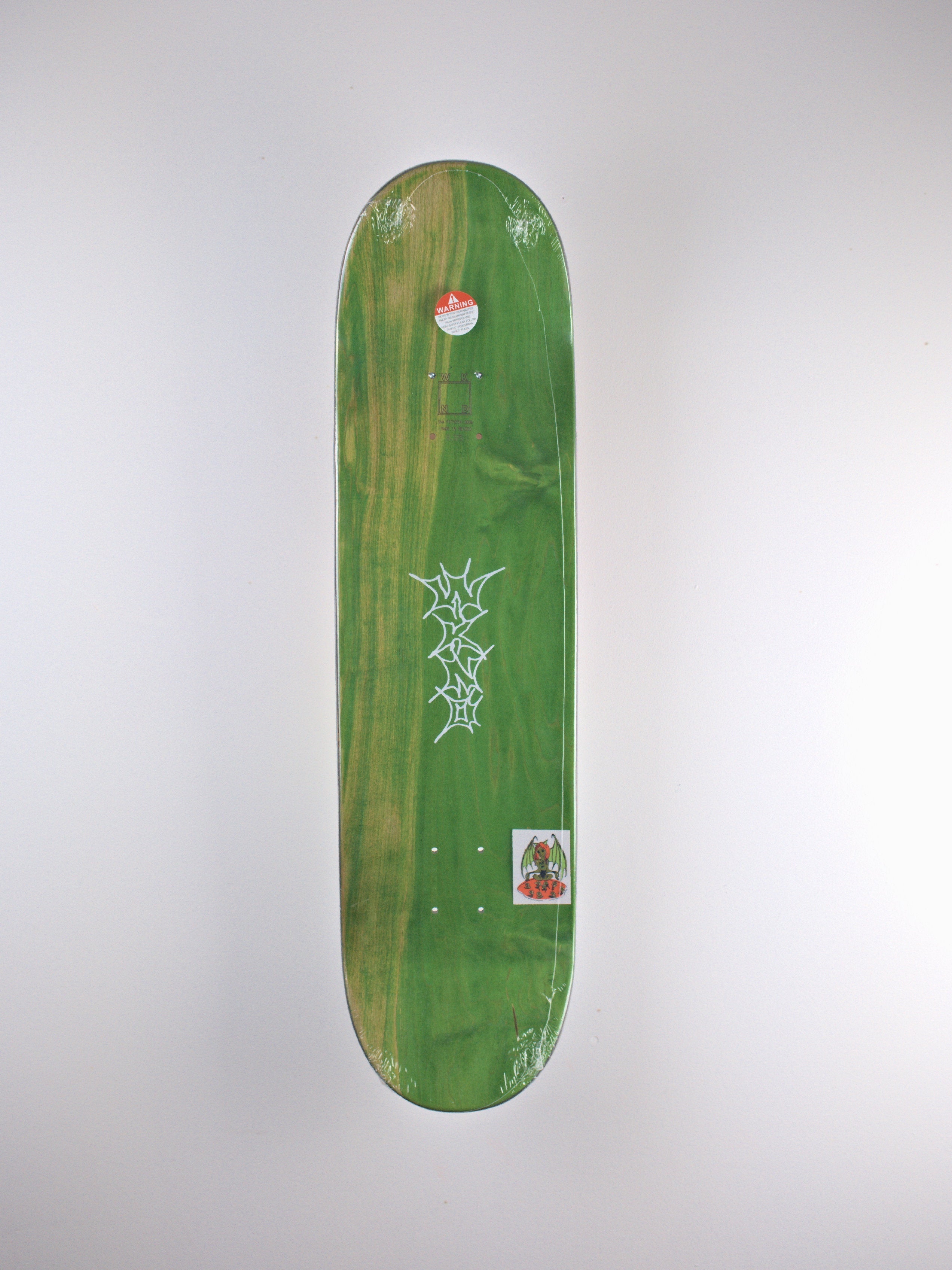 Wknd – gotham berg” sarah meurle pro model skateboard deck 8.375’’ ww shape green skateboard deck