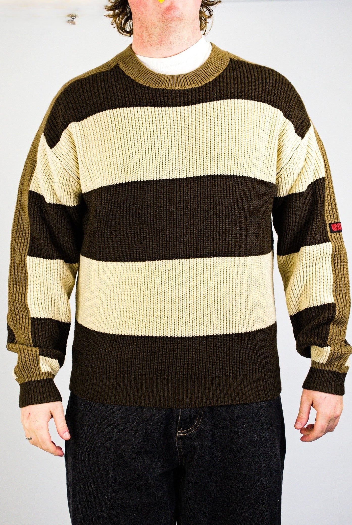 Wknd - knit jumper - brown