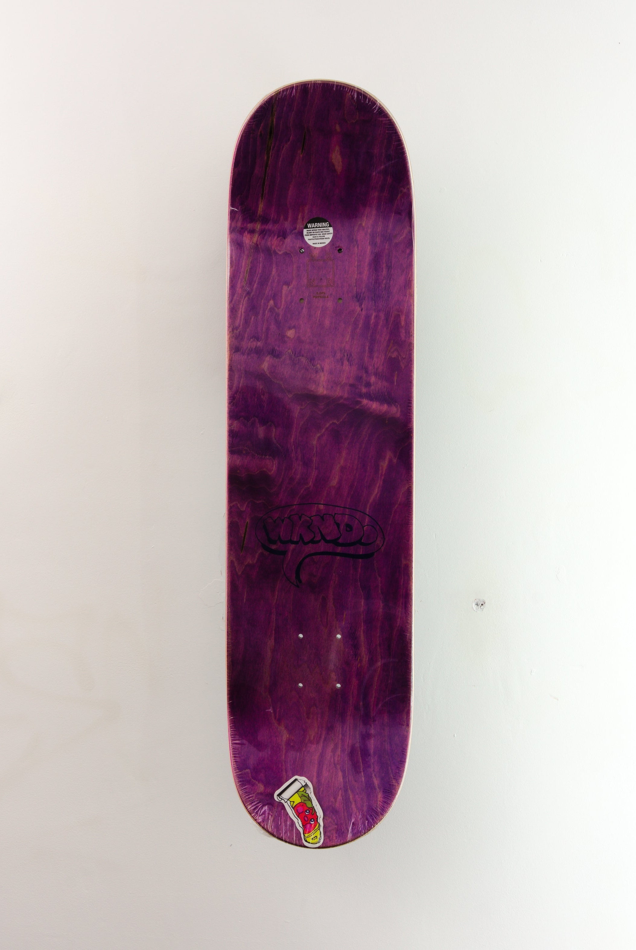 Wknd - ’slime’ tanner burzinsk pro skateboard deck - 8.25