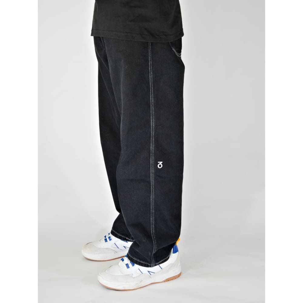 Three Sixty Clothing - Og Baggy Fit Jeans - Denim - Black Wash - Loose Fast Shipping - Grind Supply Co - Online Skateboard Shop