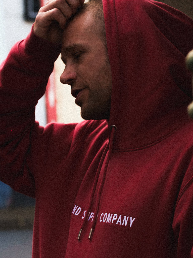 Grind Supply Co – Heavy Weight Embroidered Hoodie Limited Winter Pre Order Fast Shipping - Online Skateboard Shop