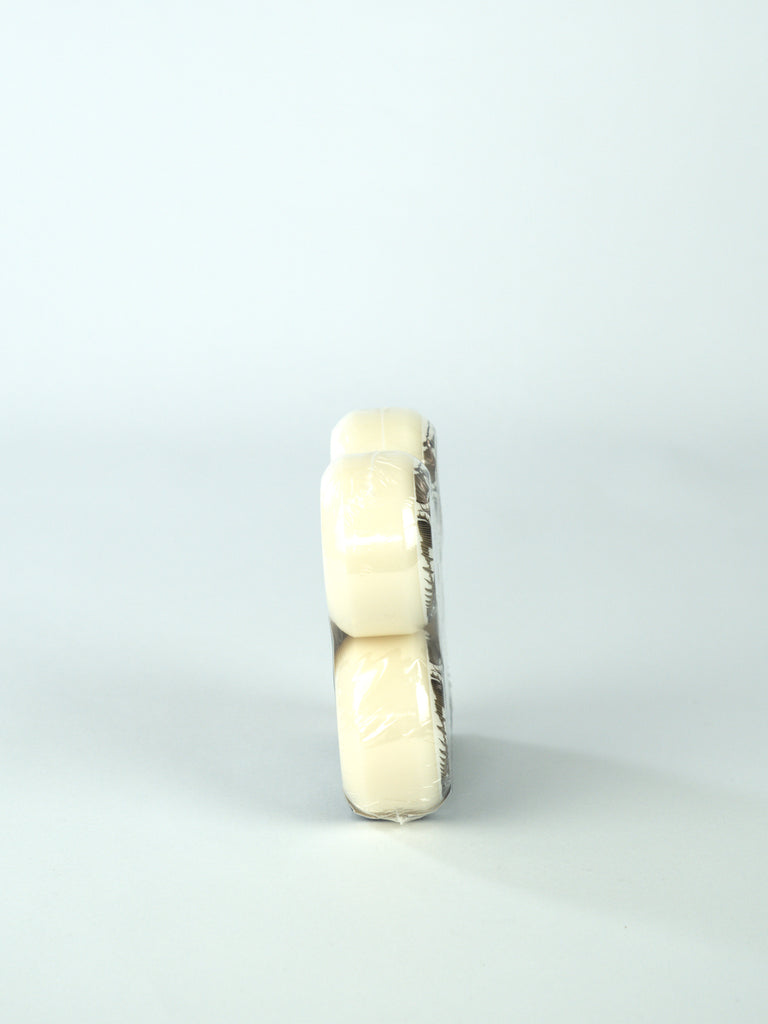 Two sliced banana pieces stacked vertically on Bones Wheels - X Formula V1 Standard