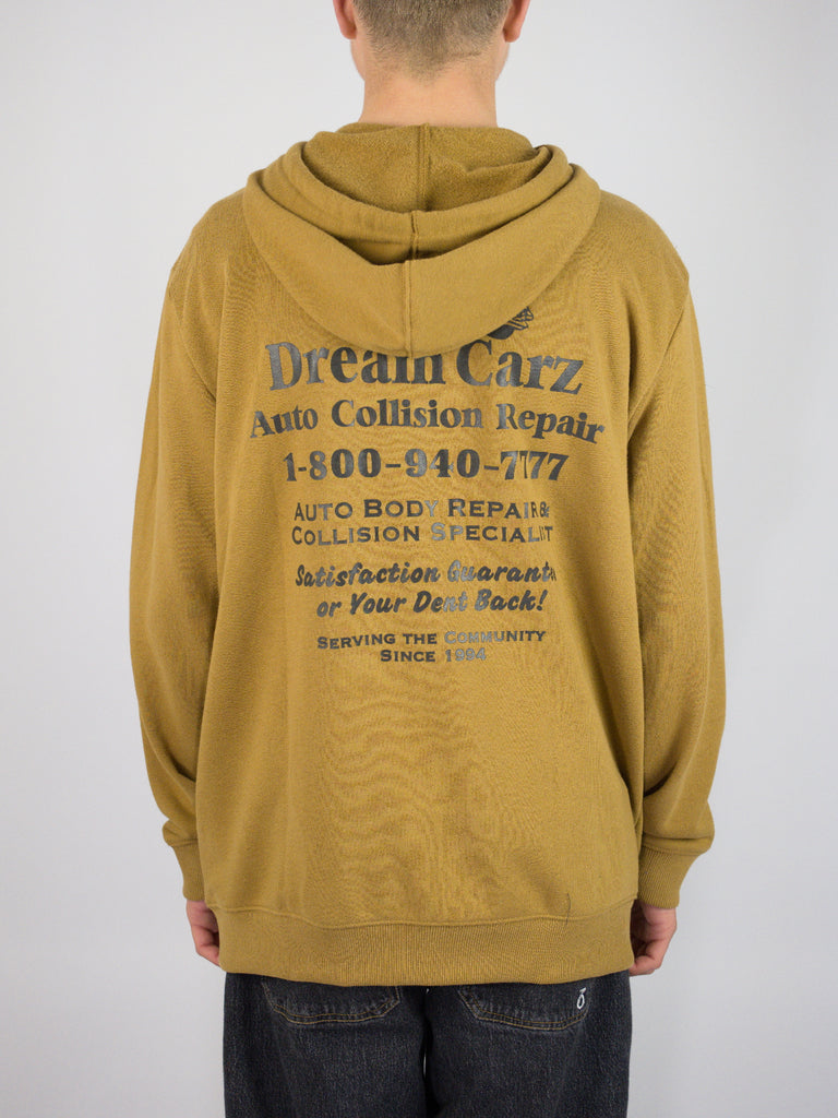 Dc shoes fix up zip through hoodie - medal bronze grind supply company uk