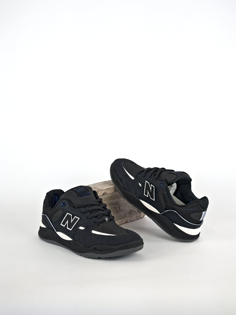 Dark gray New Balance Numeric Tiago Lemos Pro skate shoes with white N logos