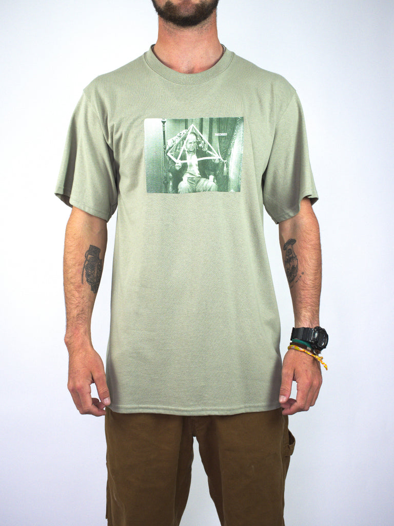 Light green Theories of Atlantis - Trinity Of Constanza T Shirt showcasing a chest graphic