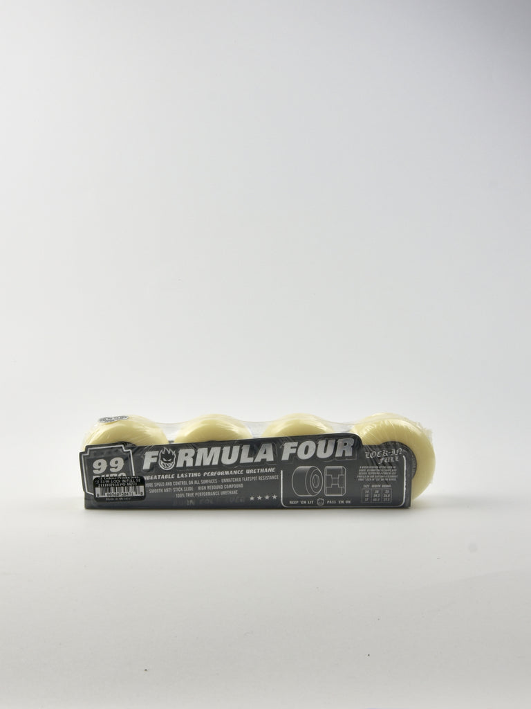 Spitfire wheels - formula 4 99a skateboard 54mm - lock in full shape grind supply company uk