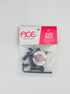 Ace 1’’ allen skateboard bolts pack of 8 package 1 inch allen