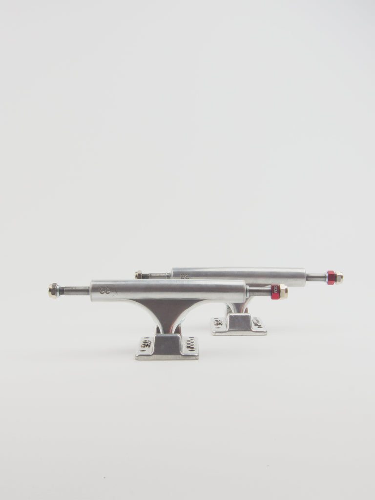 Ace 33 af1 hollow skateboard trucks - raw finish - 7.75 grind supply company uk