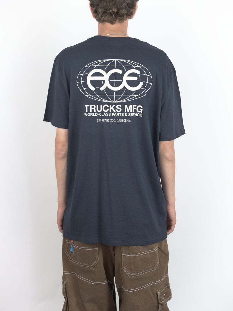 Ace class tee shirt - navy t grind supply company uk