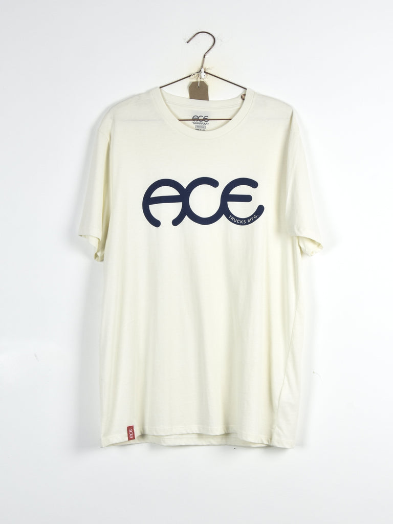 Ace - rings t shirt - natural cotton grind supply company uk
