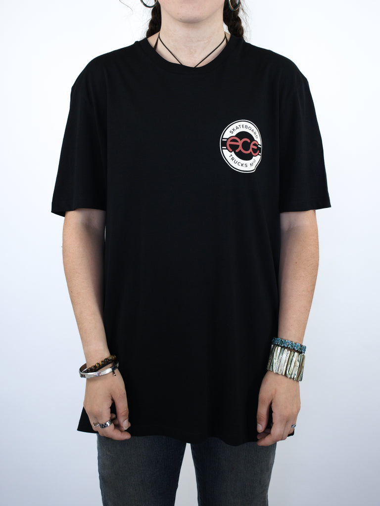 Ace - seal tee shirt - black t grind supply company uk