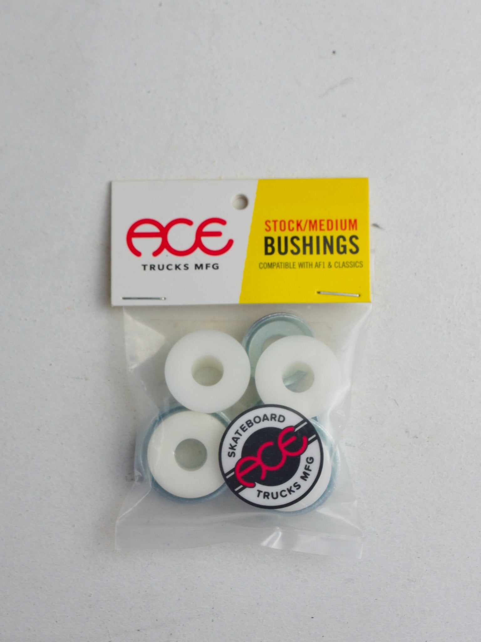 Ace stock bushings - medium package skateboard truck