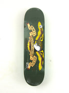 Anti hero - ’classic eagle’ team skateboard deck - 8.38 x 32.10 khaki green