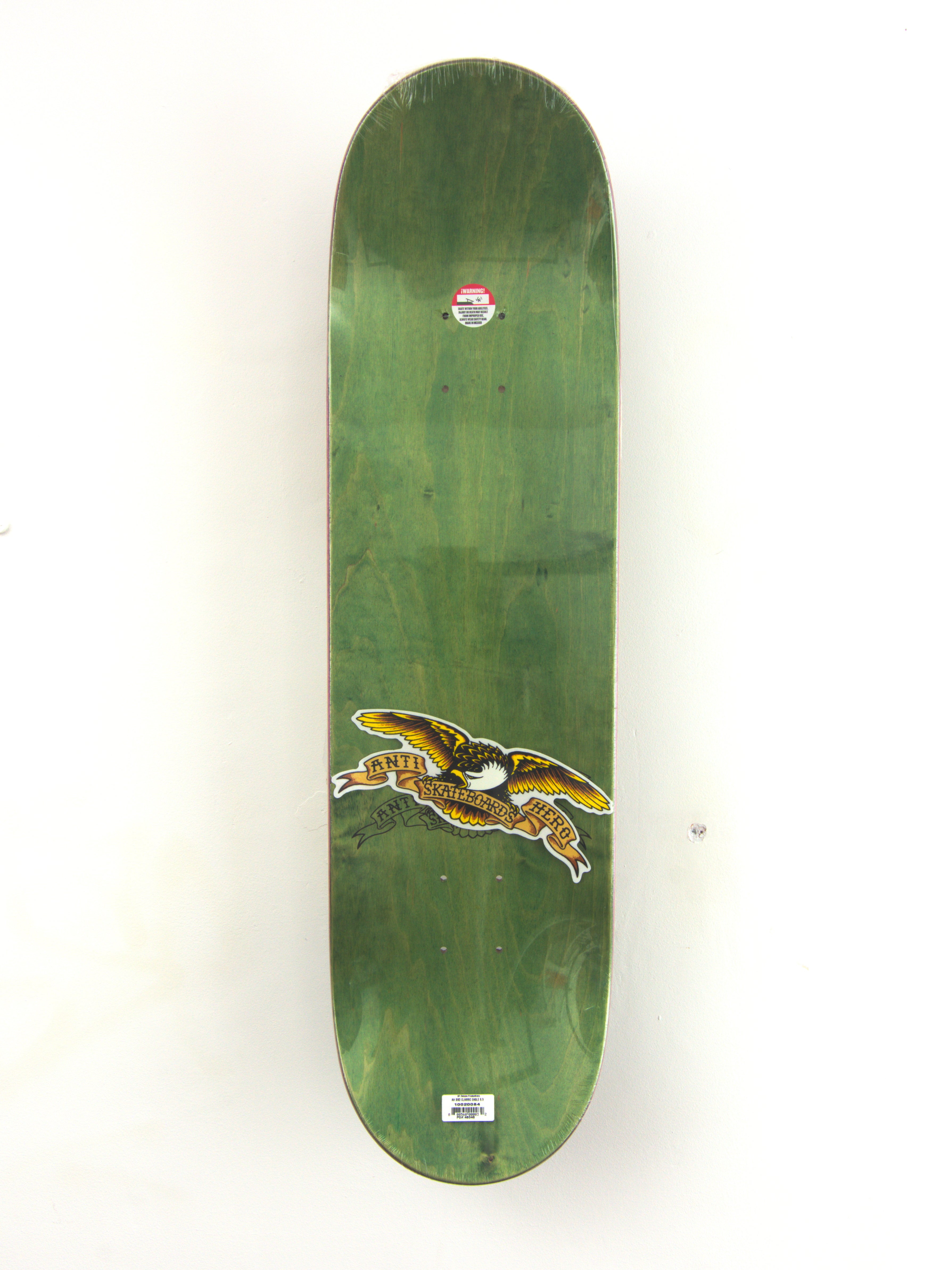 Anti hero - ’classic eagle’ team skateboard deck - 8.50 x 32.2 navy blue