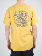 Anti hero - customs tee - heather yellow