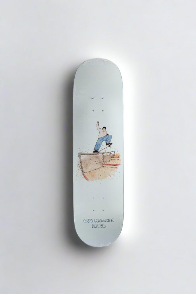 April Skateboards - Henry Jones Artists Series - Guy Mariano ’chinatown’ - 8.50 x 14.2 32.25 Decks Fast Shipping - Grind Supply