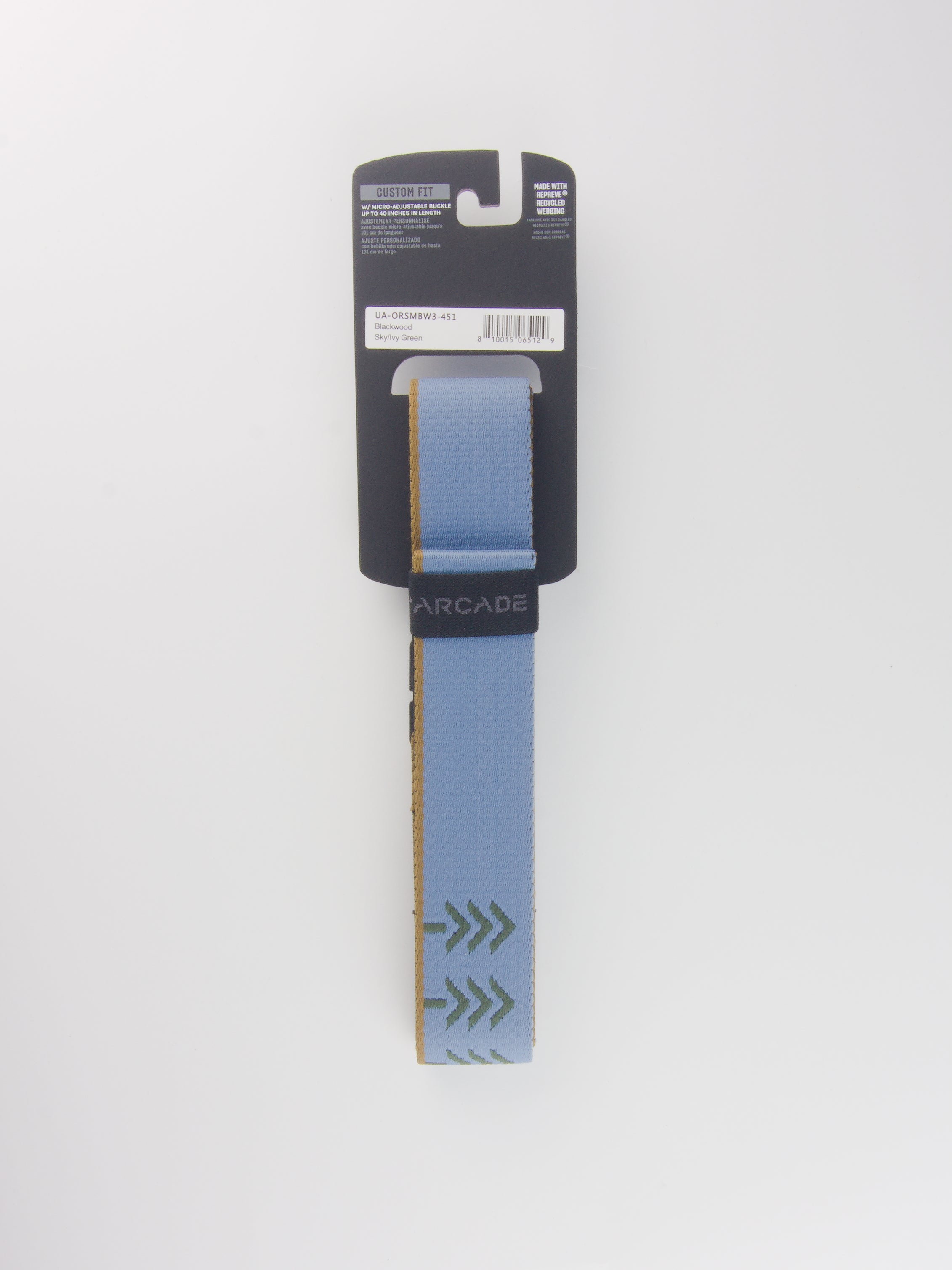 Arcade - performance stretch aventure belt - blackwood silk/ivory