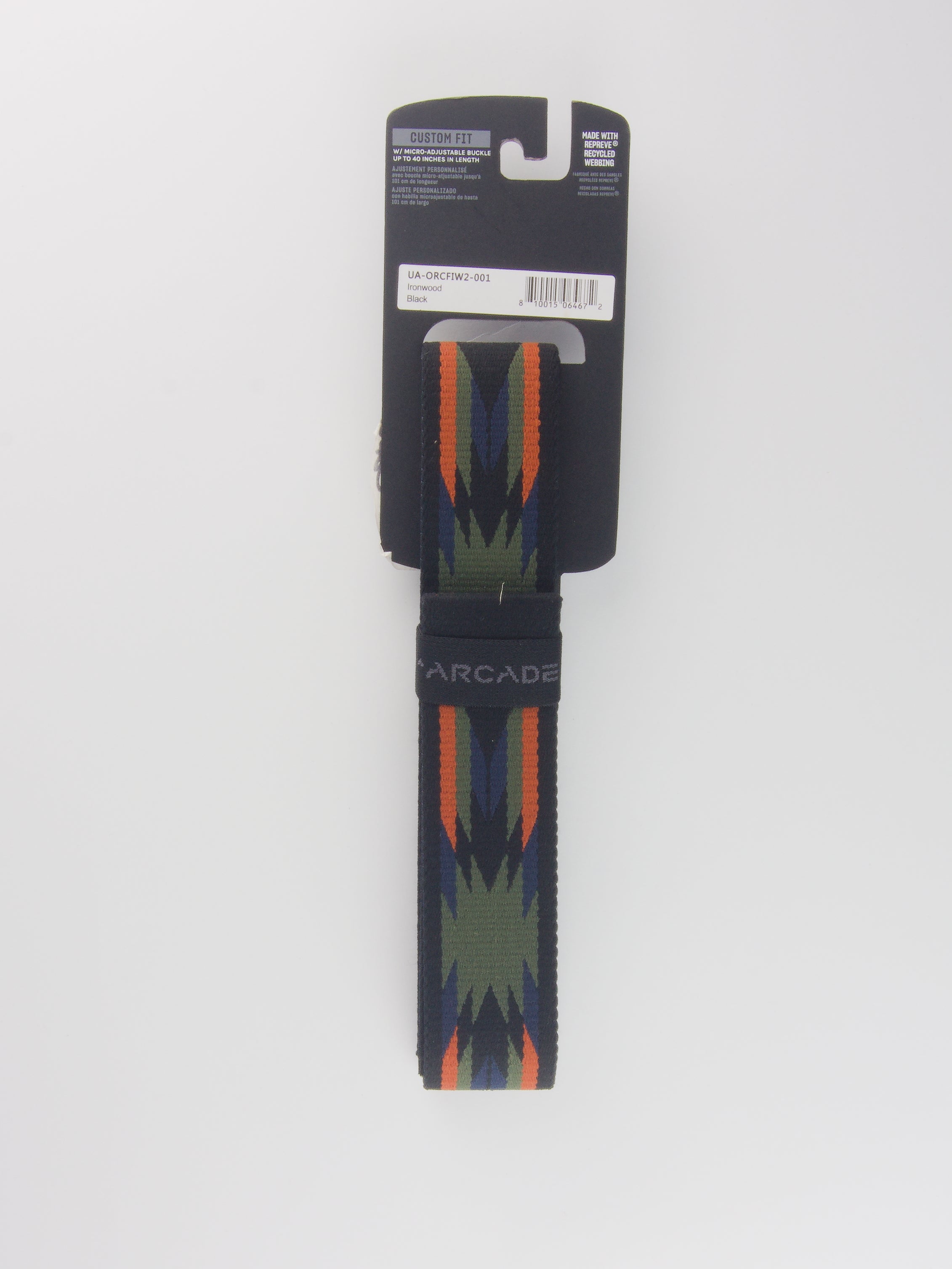 Arcade - performance stretch aventure belt - ironwood periwinkle / black