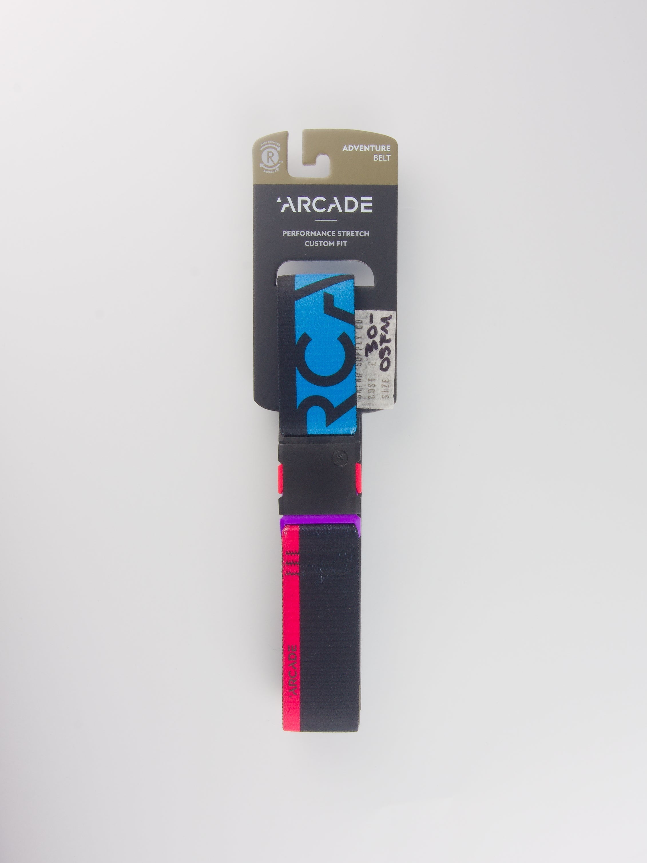 Arcade - performance stretch aventure belt - siera acid fade/ blue