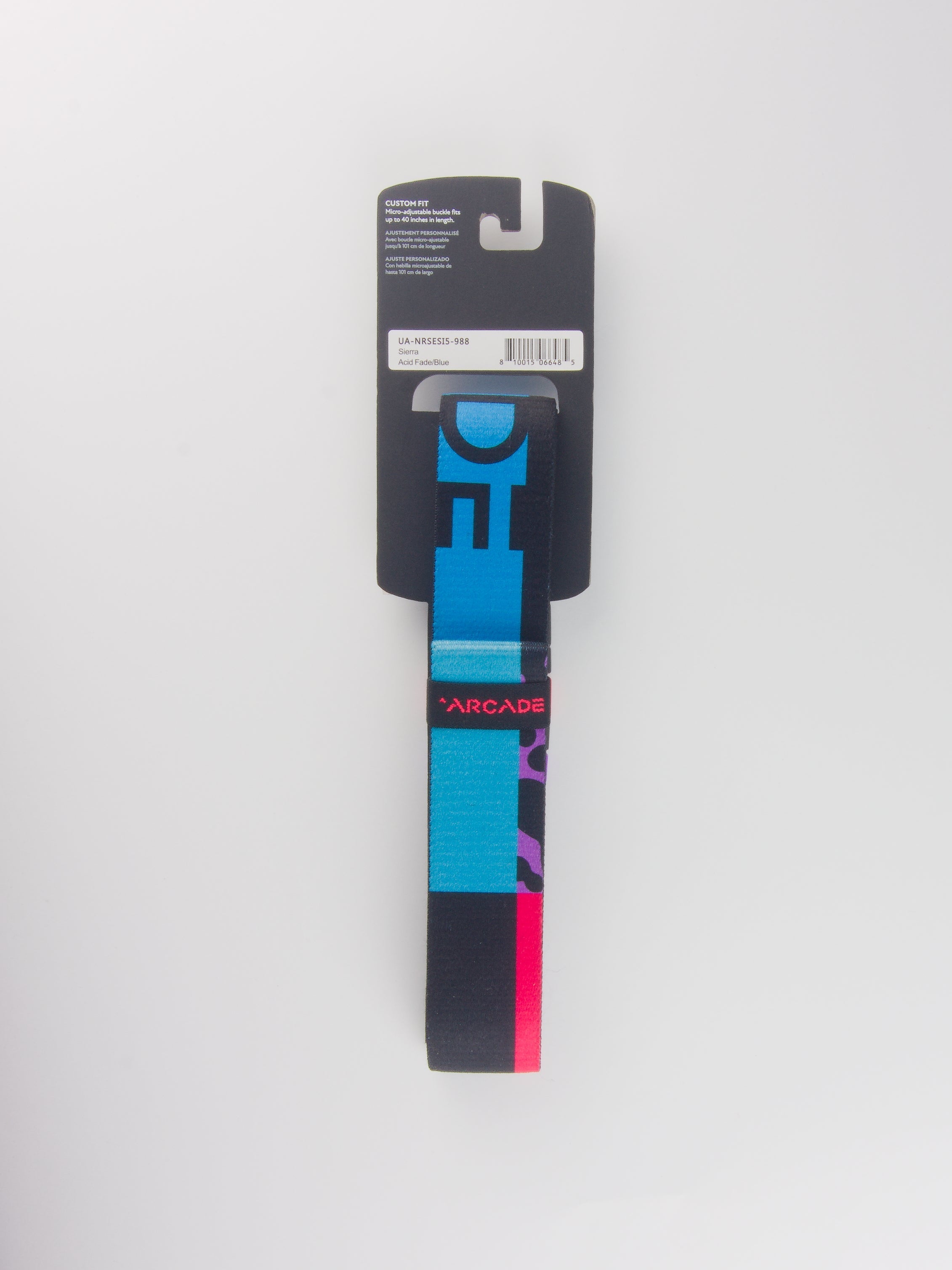 Arcade - performance stretch aventure belt - siera acid fade/ blue