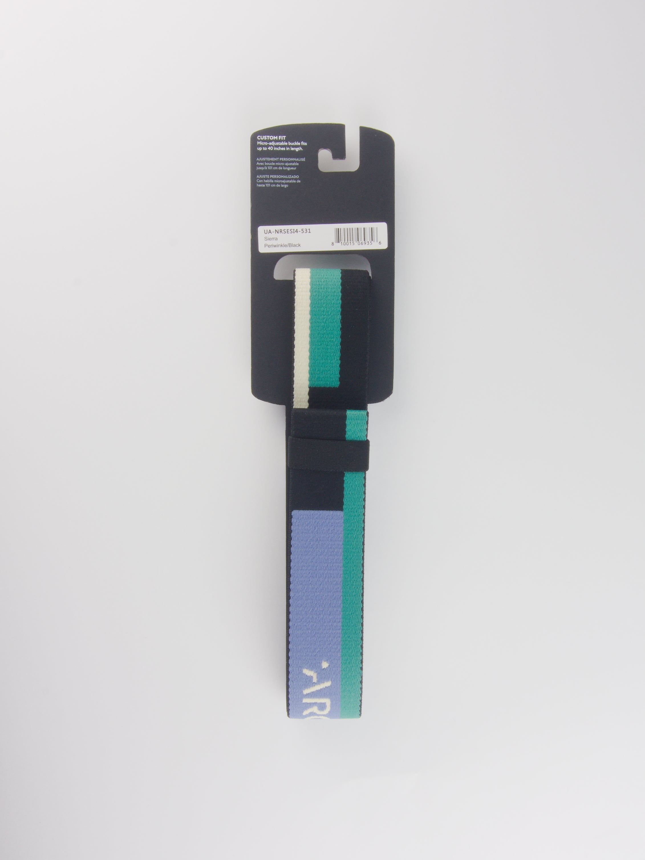 Arcade - performance stretch aventure belt - siera periwinkle / black