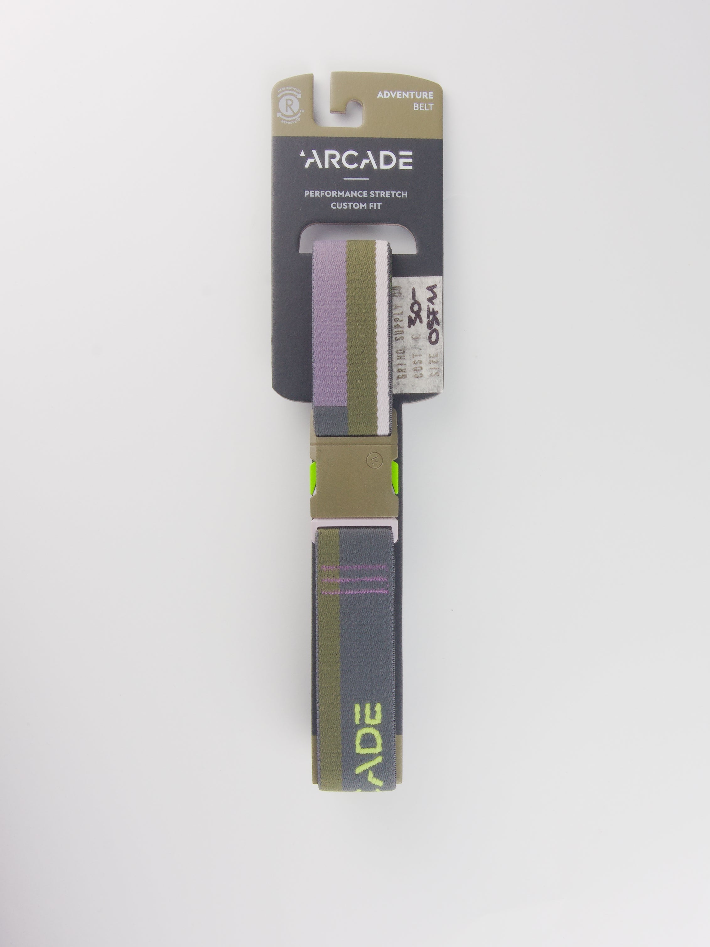 Arcade - performance stretch aventure belt - siera slim - dusk