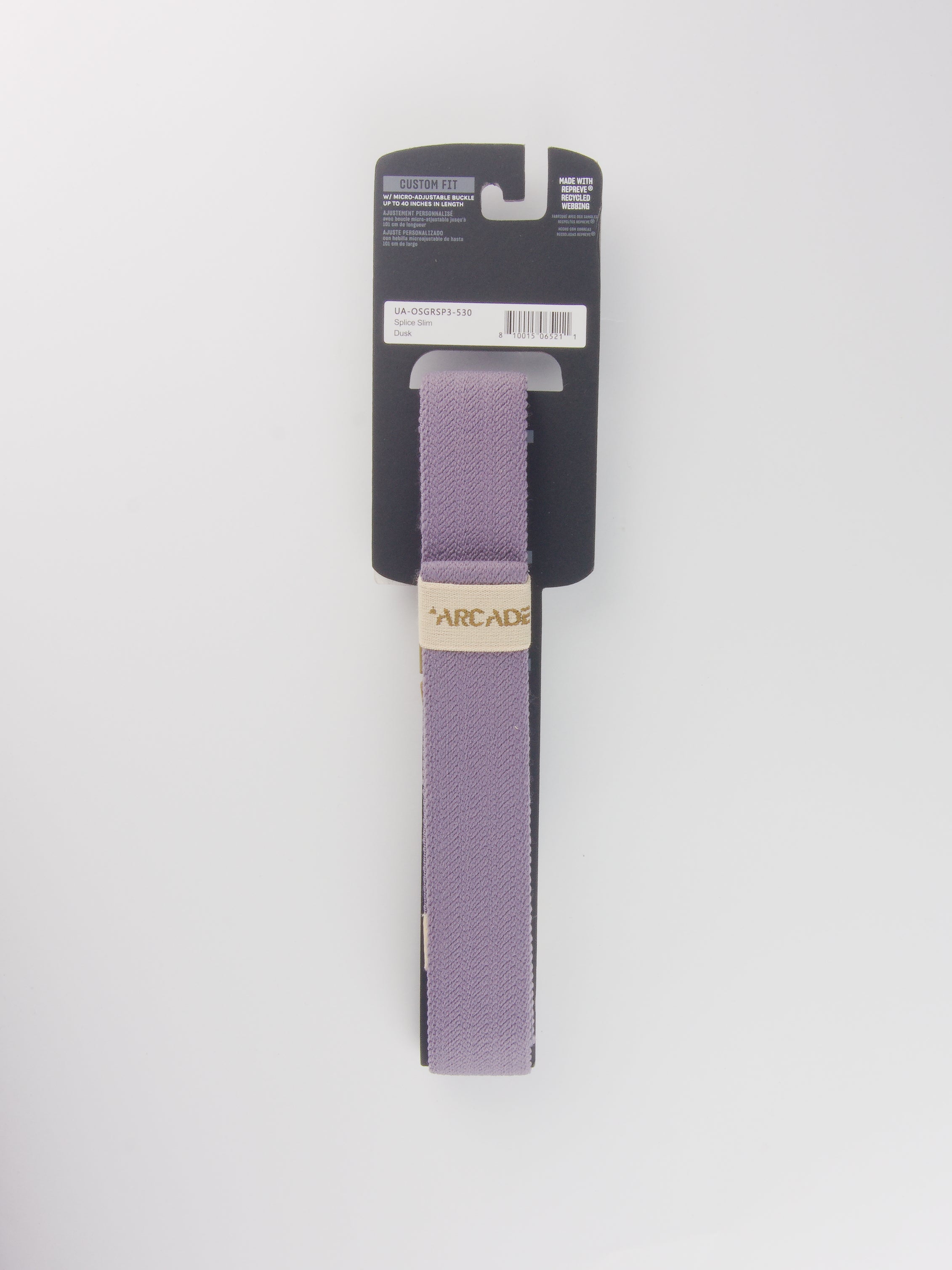 Arcade - performance stretch aventure belt - splice slim - dusk