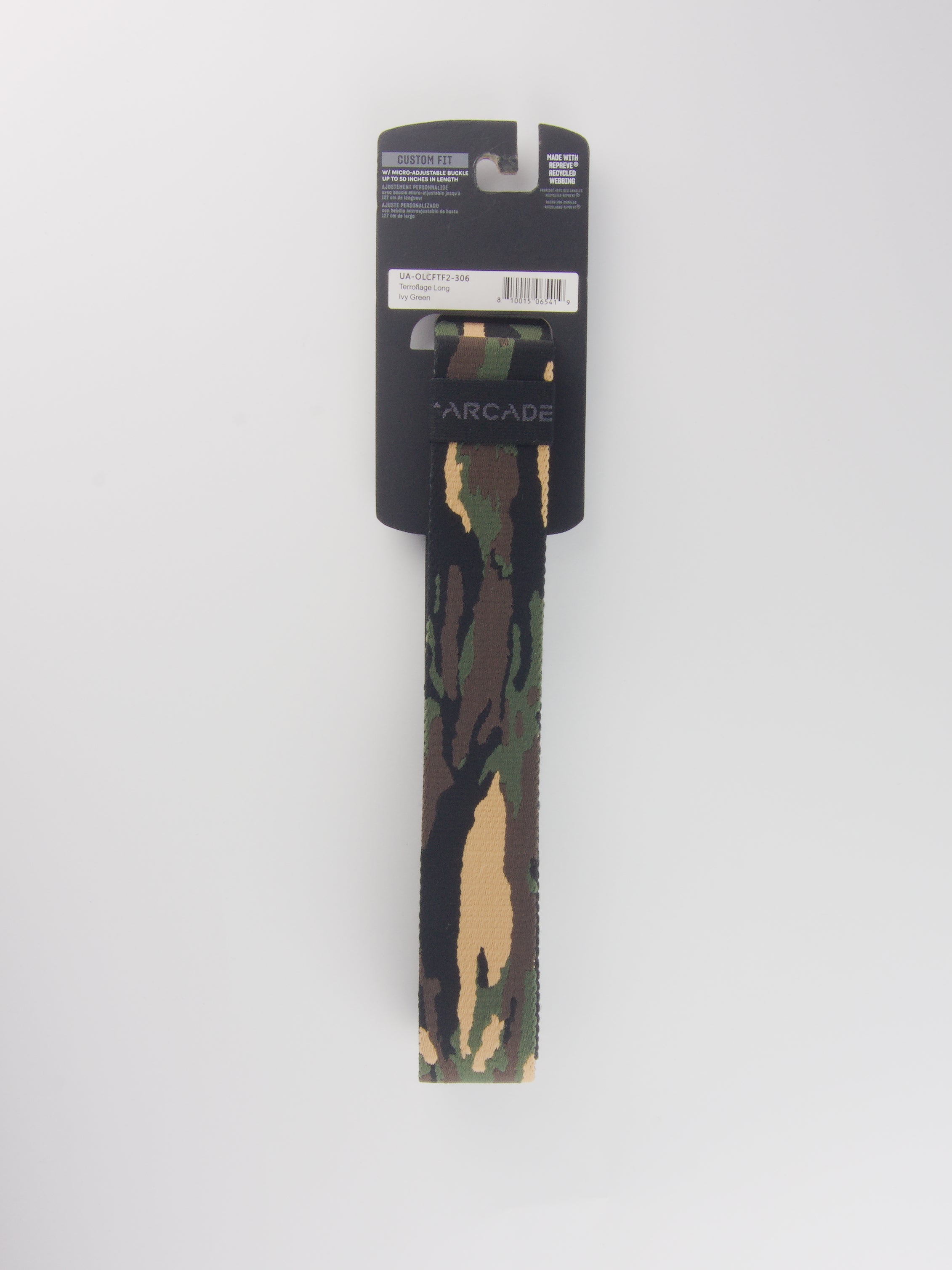 Arcade - performance stretch aventure belt - terroflage long - ivy green