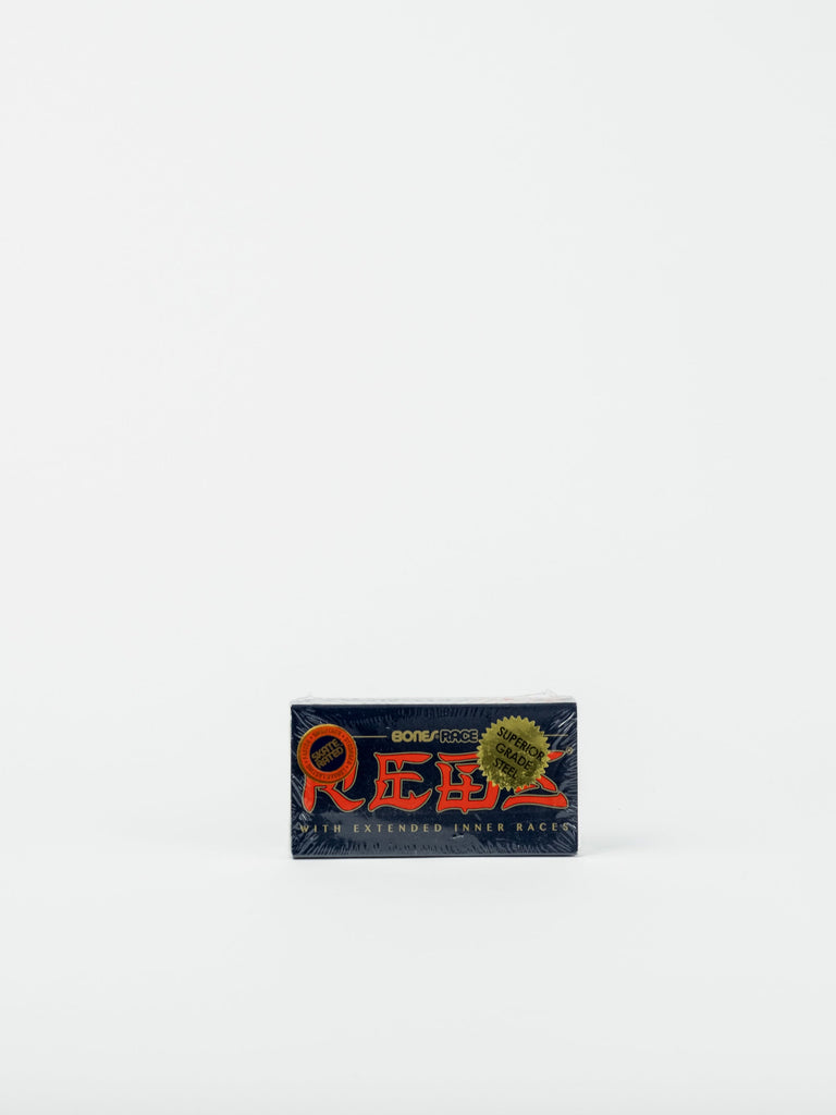 Packaged set of Bones Reds skateboard bearings.