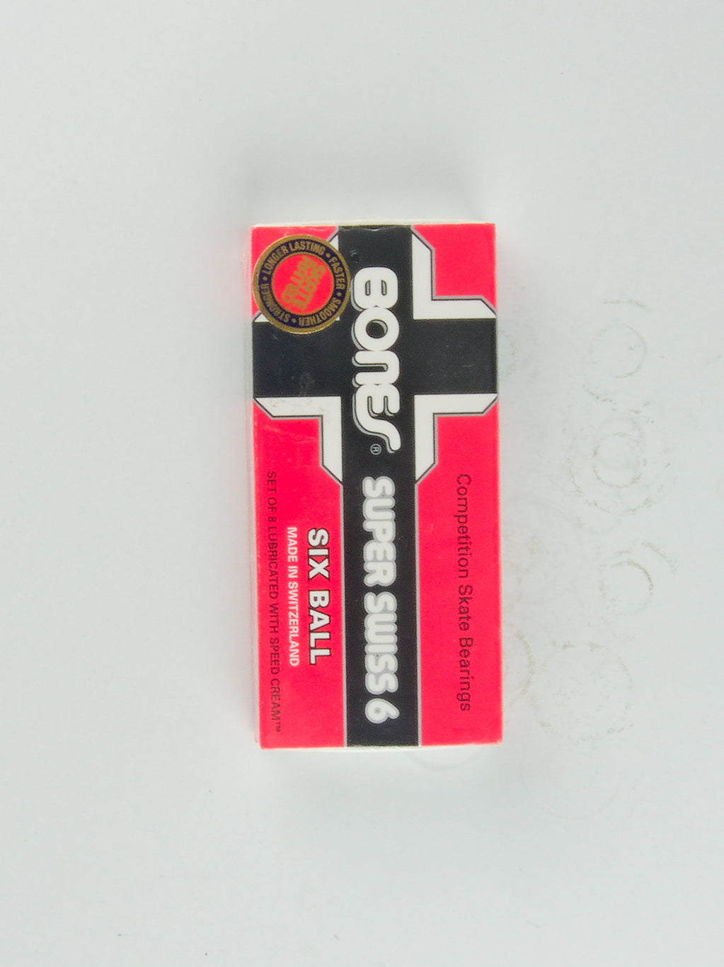 Bones bearings - super swiss 6 ball - pack of 8