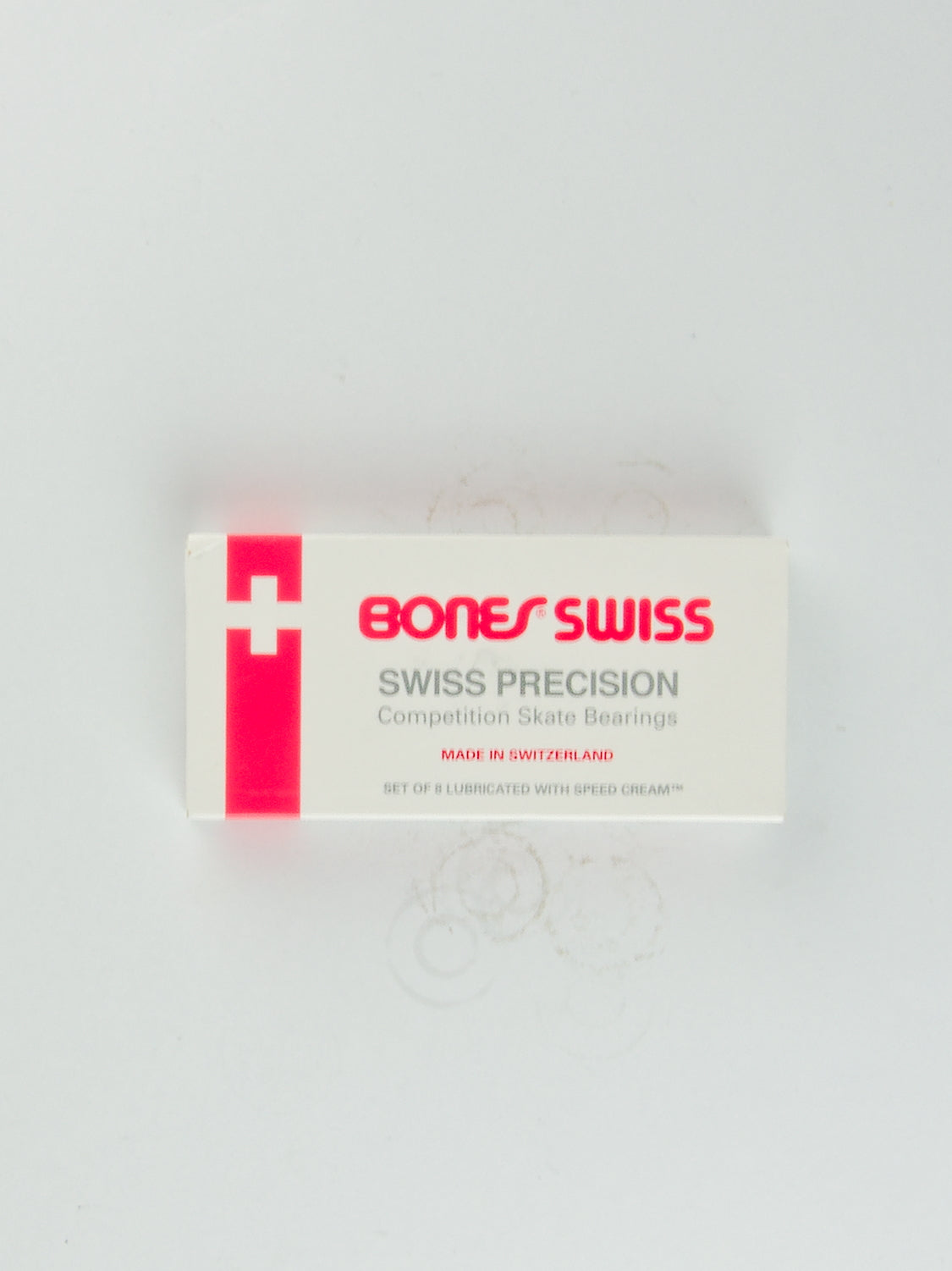 Bones bearings - swiss precision skateboard - pack of 8