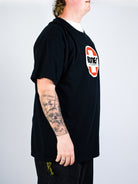 Bones - swiss logo tee - black