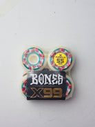 55 mm bones wheels deep dish x99 formula v6 widecut skateboard 55mm set bones skateboard