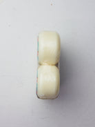 55 mm bones wheels deep dish x99 formula v6 widecut skateboard 55mm two white marshmallows