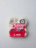 Bones wheels regulators stf formula 103a skateboard 52mm set four white