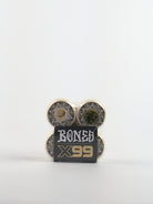 54 mm bones wheels x99 formula timeless machine v5 sidecut 99a mm skateboard set four skateboard